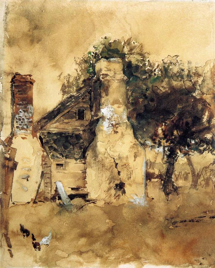 Vecchio camino Powhatan